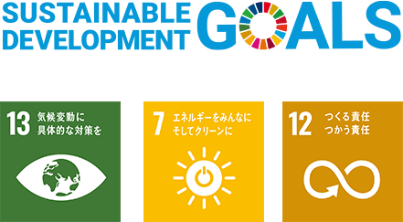 SDGs ロゴマーク 13 7 12